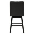thumbnail image 2 of CorLiving Leilani Modern Tufted Indoor Counter Height Bar Stools with Back and Wood Legs - Set of 2, 2 of 9