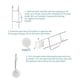 thumbnail image 3 of Ganchos de rodillo sweethay Kit de invernadero acero galvanizado 10 piezas, 3 of 6
