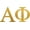 Gold Foil, variant on Pro-Graphx Pi Beta Phi Greek Sorority Sticker Decal, 2.5 Inches Tall, Pink
