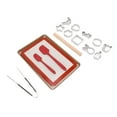 thumbnail image 2 of Ensemble de Cuisson de Biscuits, Coupeurs de Biscuits Ensemble de Fournitures de Cuisson de Biscuits au Carbone Ensemble de Coupe de Biscuits Construit pour les Professionnels, 2 of 14