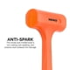 thumbnail image 5 of Dead Blow Hammer Neiko 02847A, 1 kg, naranja neón, moldeado en una sola pieza, 5 of 7