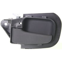 Interior Door Handle Compatible with 1996-1999 BMW 328i Front, Driver Side Convertible Textured Black