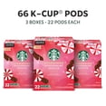 thumbnail image 3 of Starbucks Peppermint Mocha Naturally Flavored K-Cup Coffee Pods, 66 Count K Cups, 3 of 6