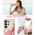 thumbnail image 7 of CASEFIV for Samsung Galaxy S26 Ultra Case,Marble Pattern Design Slim Rugged Shockproof Protective Anti-Scratch Phone Cover for Women Men Girls,Rose Gold Marble, 7 of 7