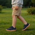 thumbnail image 5 of Kids Sneakers for Girls Boys Lace-Up Fashion Lightweight Walking Athletic Tennis Shoes Low Top Non-Slip Comfort Classic Toddler Casual Shoes, 5 of 6