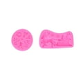 thumbnail image 4 of 2Pcs Silicone Mold Nonstick Washable High Temperature Resistant Flexible Santa Elk Shape Christmas Silicone Mold, 4 of 14