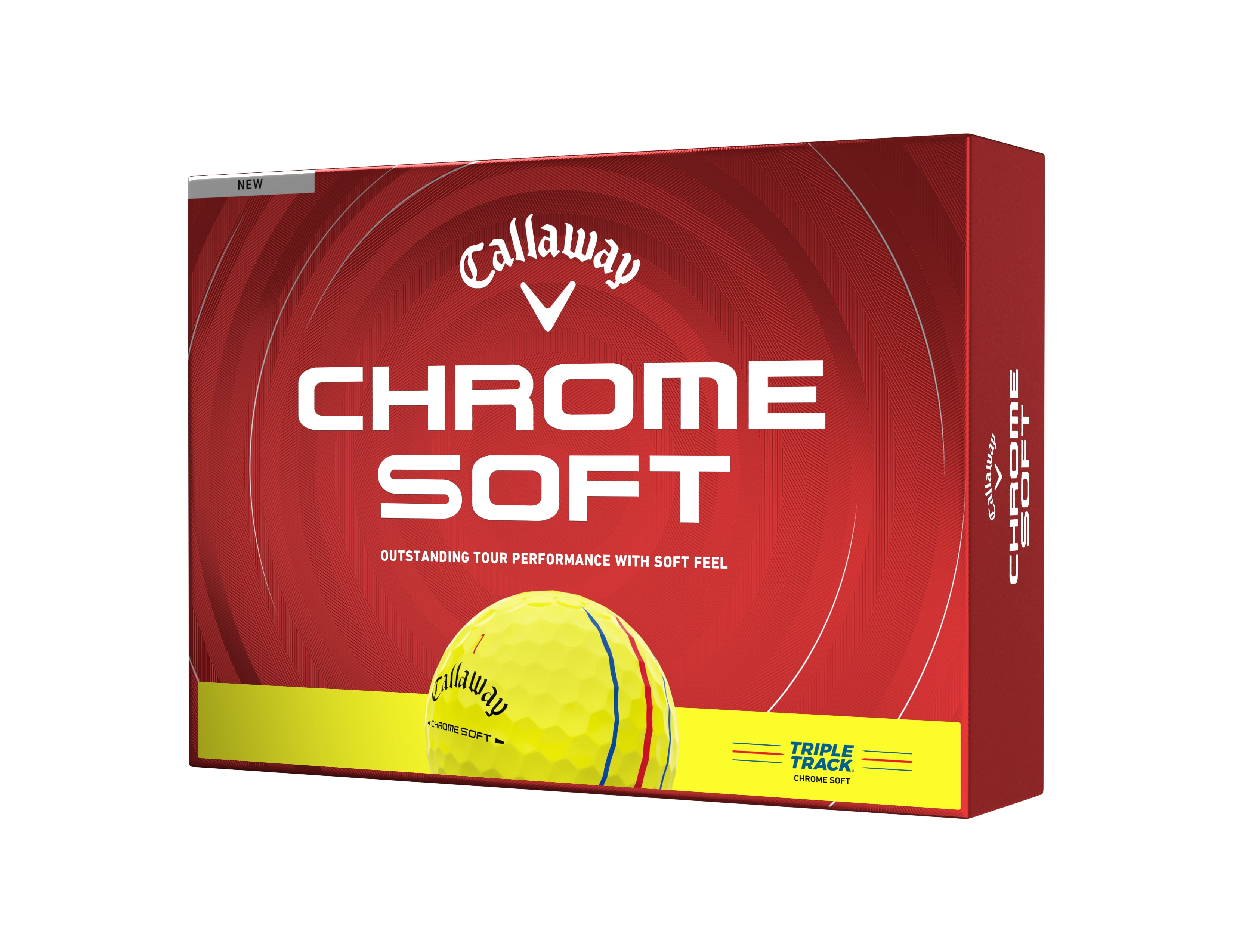 Callaway Chrome Soft Golf Balls, 12 Pack, White - Walmart.com