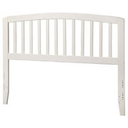 Leo & Lacey Full Spindle Headboard in White