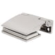 thumbnail image 2 of Bathroom Hinge, Long Service Life Safe To Use Stability Oxidation Resistance Stainless Steel Hinge  For Home For Bathroom ANGGREK Curved Single‑Sided Hinge, 2 of 8
