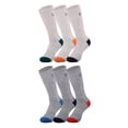 thumbnail image 3 of Chaps Half Cushion Crew 6-Pack Men's, Sock Size 10-13, 3 of 5
