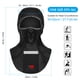 thumbnail image 5 of Cubierta facial transpirable a prueba de viento con bolsillo para hombres y mujeres cara reflectante, 5 of 8