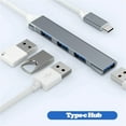 thumbnail image 3 of EIGTHTAIL USB C Hub 4 Multi-Port USB Type-C Hub with USB2.0 USB3.0 OTG Function USB Splitter Adapter for Win7/8/10, 3 of 8