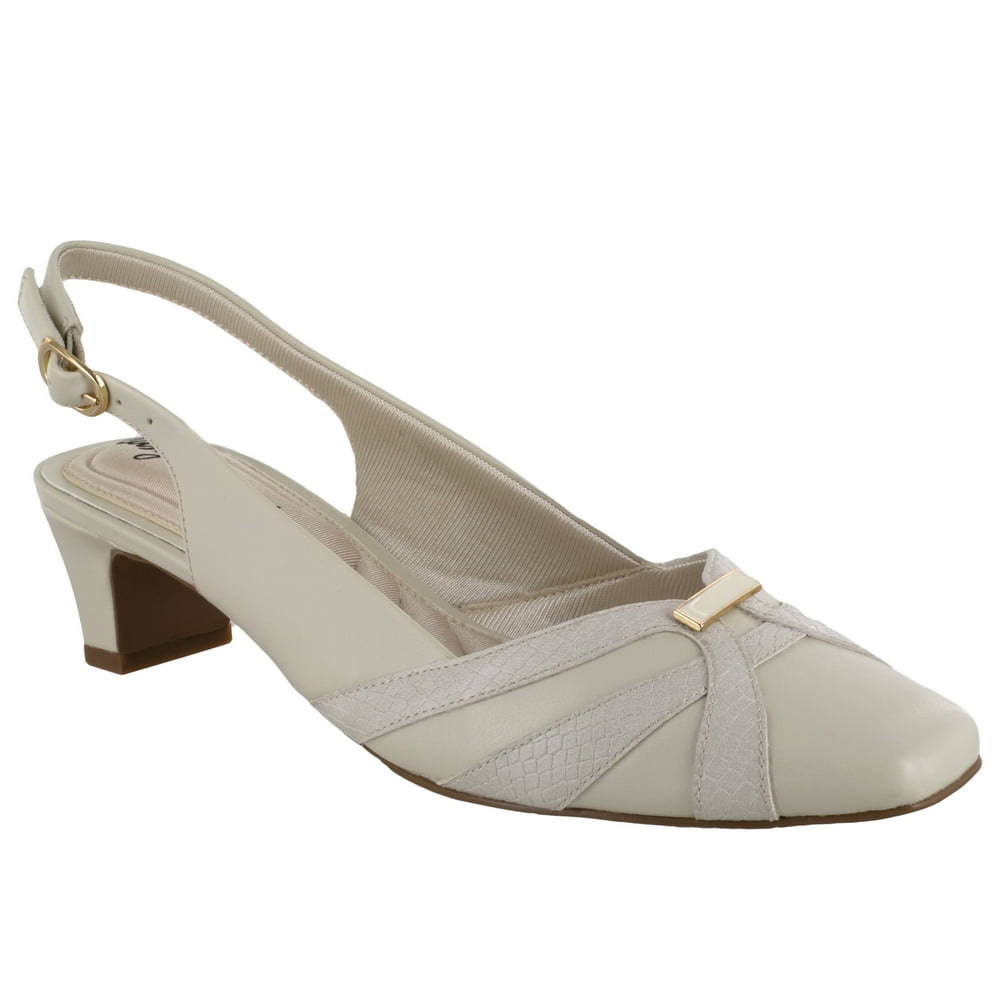 easy street sling back pumps