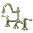 thumbnail image 1 of Kingston Brass KS3918AL Robinet de Toilette 8 Pouces - Nickel Satiné, 1 of 6