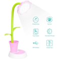 thumbnail image 1 of For children, LED table lamp, dimmable bedside lamp with touch sensor, eye protection reading lamp with pen holder, children USB rechargeable table lamp (pink), 1 of 6