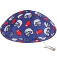 thumbnail image 2 of Gorro Zion Judaica con estampado deportivo, kipá de 16 cm con clips, paquete de 3, 2 of 3
