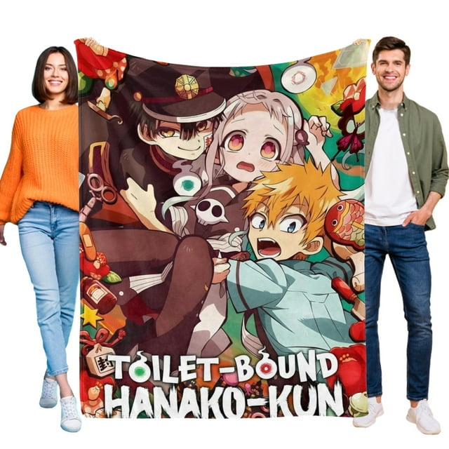 Hanako-kun anti-pilling, suave, ligera, esponjosa y acogedora de lujo para hogar y cocina – Perfecta para niños y adultos,150X200cm