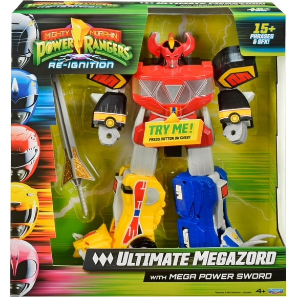 Power Rangers Re-Ignition 11 Inch Action Figure - Ultimate Megazord