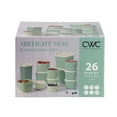 thumbnail image 2 of Cook with Color 26 Piece Plastic Food Storage Container Set with Lids, Sage, 2 of 5