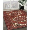 thumbnail image 3 of Ahgly Company Machine Washable Indoor Rectangle Traditional Rust Pink Area Rugs, 3' x 5', 3 of 7