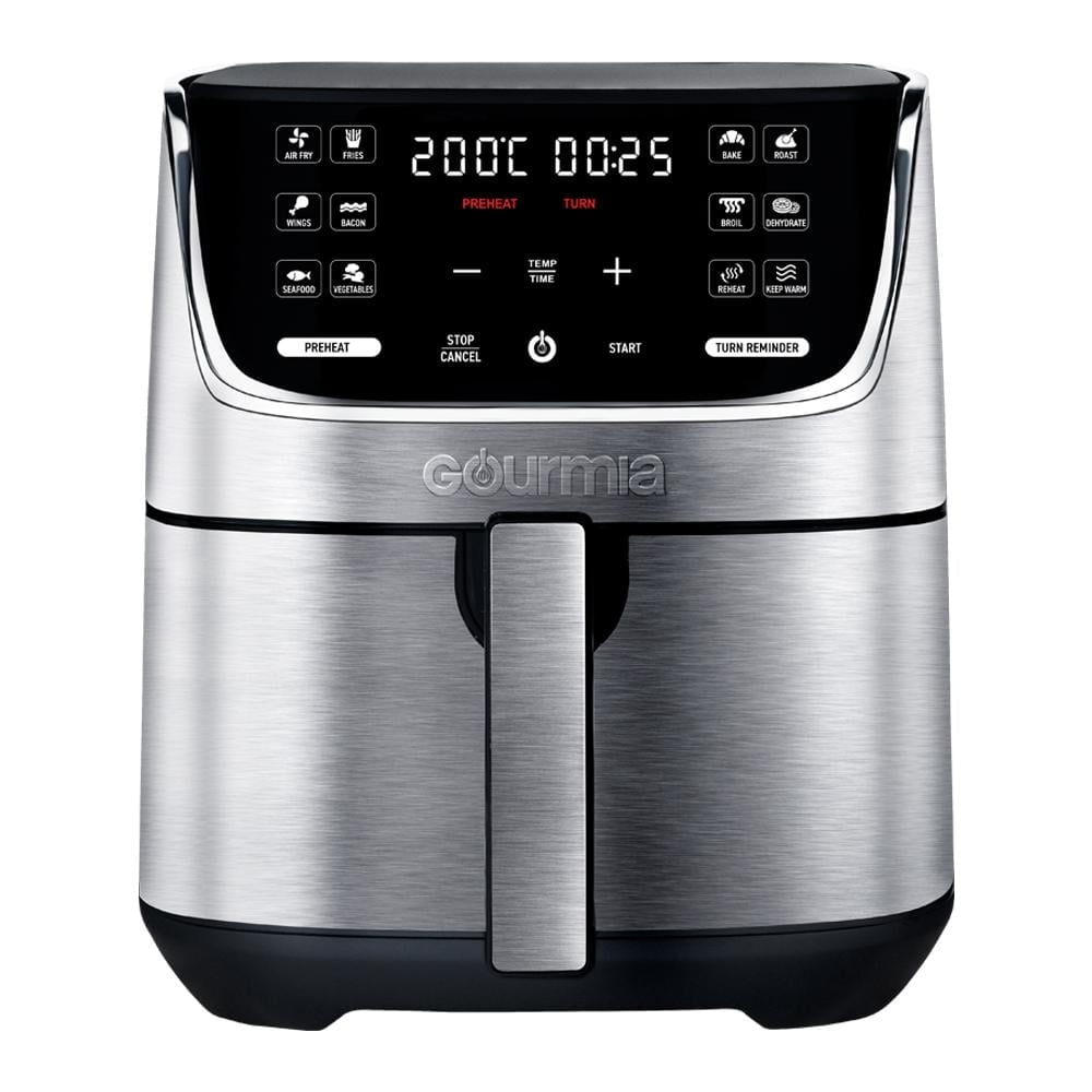 Freidora de Aire Gourmia de 6.6 L / 7 Qt con 12 Preajustes de un Solo ...