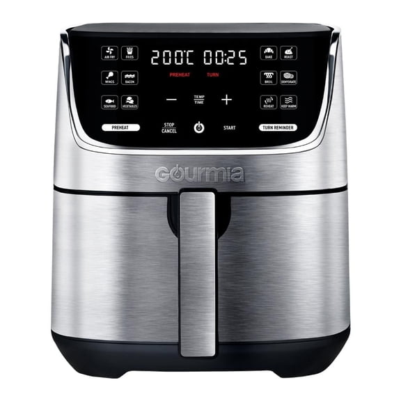 Freidora de Aire Gourmia de 6.6 L / 7 Qt con 12 Preajustes de un Solo Toque