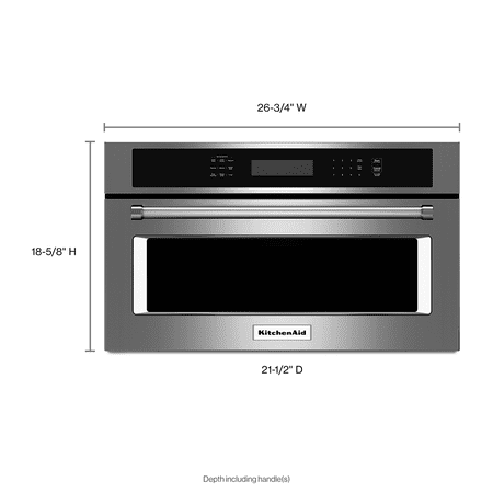 KitchenAid - 1.4 Cu. Ft. Built-In Microwave - Stainless steel