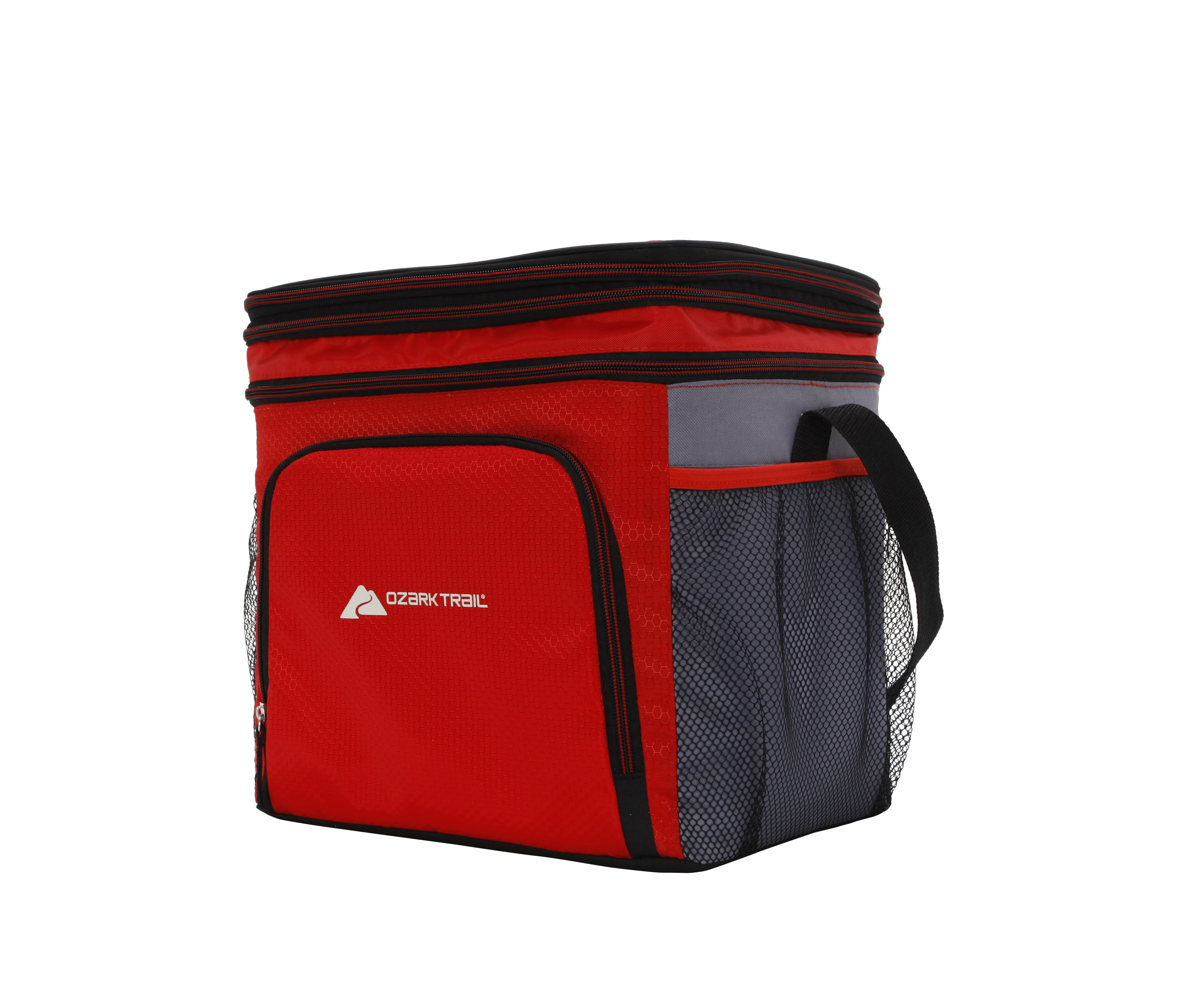 Ozark Trail 12 Can Soft-Sided Cooler, Red