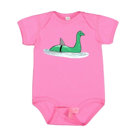 

Inktastic Nessie Shark Gift Baby Boy or Baby Girl Bodysuit