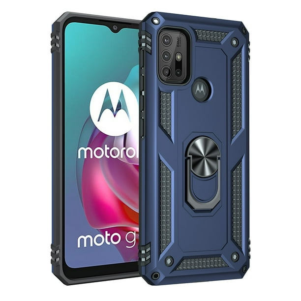 Para Motorola Moto G10 G20 G30 G50 5G G60 G60S G100 G200 G40 funda de fusión armadura de anillo magnético para Moto G31 G41 G51 G71 G22 G52 Tan Jianjun unisex