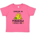 thumbnail image 3 of Inktastic Someone in Pensacola Loves Me Beach Vacation Boys or Girls Baby T-Shirt, 3 of 5