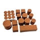 thumbnail image 4 of 216 Piezas de Almohadillas para Muebles, Tapas para Patas de Sillas, Protectores de Suelo, Protectores para Patas de Sillas, Accesorios para Muebles D Marrón Gloria Protector de suelo para piernas, 4 of 9
