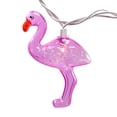 thumbnail image 3 of Outdoor Party Lights, Patio Lights String - Summer Patio String Lights, Pineapple String Lights, Pink Flamingo Gift - Fun Lights for Bedroom Home or Birthday String Lights (10 Pink Flamingo Lights), 3 of 5
