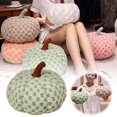 thumbnail image 2 of 3D Pumpkin Shaped Throw Pillow, Soft Plush Simulated Pumpkin Decor Pillows for Fall Halloween Thanksgiving Christmas Decor, Cozy Couch Bedroom Sofa Decorative Accent Pillows, 2 of 9