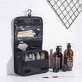 thumbnail image 3 of Neceser de gran capacidad, bolsa de viaje con gancho para hombres y mujeres, bolsa de maquillaje de viaje impermeable, bolsa de almacenamiento de baño, 3 of 5