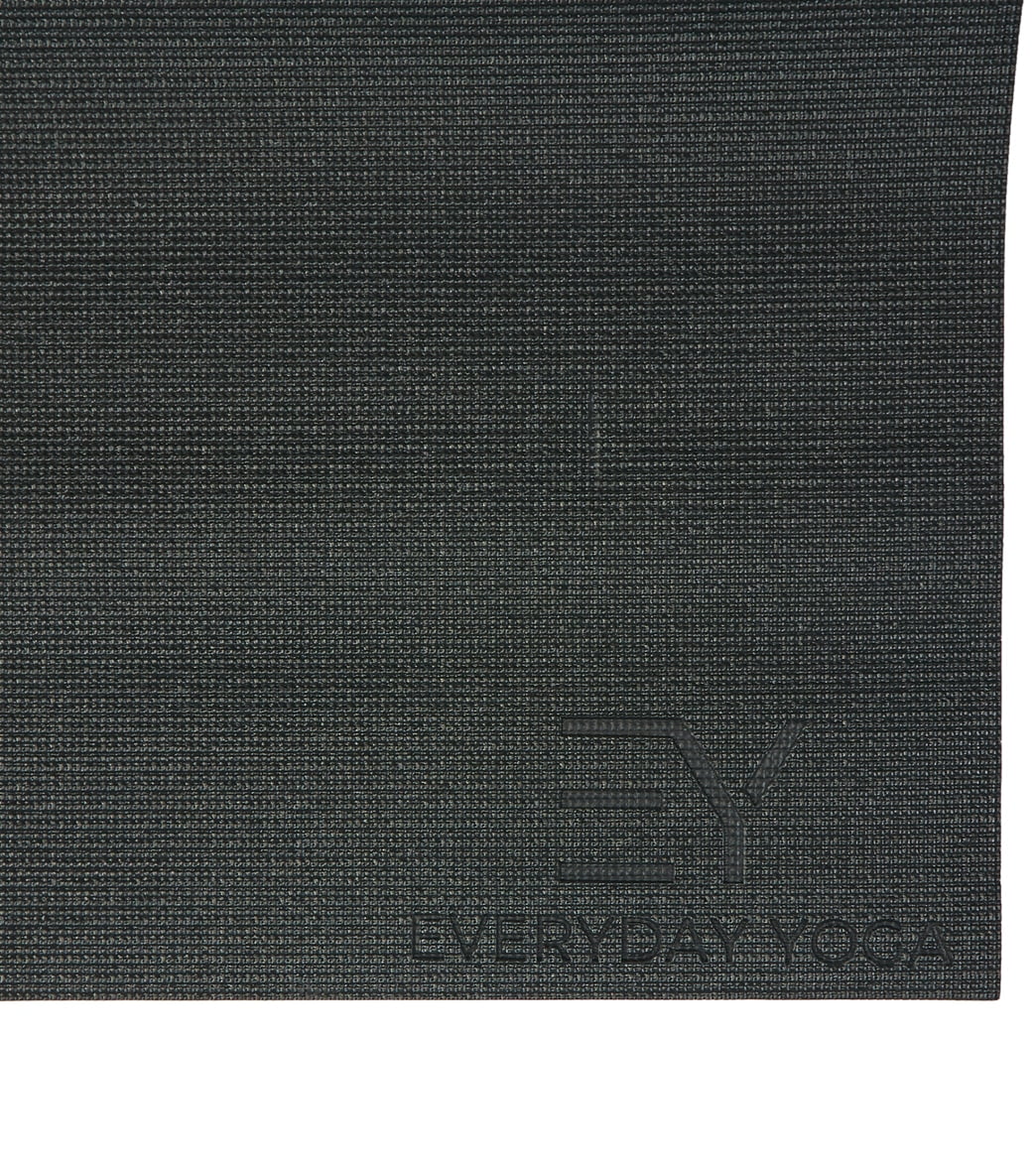 Everyday Yoga 6'x6'x5mm Thick Non-Slip Square Mat, Foldable & Versatile