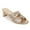 Rose Gold, variant on Jewel Badgley Mischka Womens Cheryl Slip On Padded Insole Block Heel