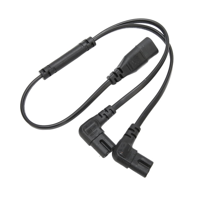 Cable dual IE, IEC320 C8 a cable hembra dual IE Maleto Cable dividido IE Y Rendimiento sólido