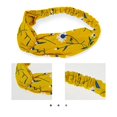 thumbnail image 5 of Coolmade 6 Pack Womens Headbands for Work Non Slip Boho Headbands Vintage Flower Printed Criss Cross Elastic Head Wrap Twisted Cute Hair Accessories, 5 of 7