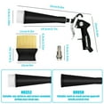 thumbnail image 3 of SLUMLOVE Car Cleaning Gun with Brush, High-Pressure Air Gun for Car Detailing, Dust Removal and Drying, Car Cleaning Tool Compatible with Air Compressor, 3 of 8