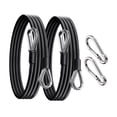 thumbnail image 4 of 2 piezas de extensión de cable de gimnasio para entrenamiento de fuerza, resistente, multiusos, deportes, cuerdas de alambre de acero inoxidable para, 4 of 8