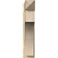 thumbnail image 2 of Ekena Millwork 8"W x 30"D x 38"H Westlake Rough Sawn Arts and Crafts Outlooker, Douglas Fir, 2 of 4