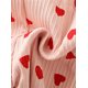 thumbnail image 4 of Día de San Valentín bebé niña sin mangas Halter mono acanalado Flare Romper Bell Bottoms trajes XBTCLXEBCO Rosa, 4-5 años, 4 of 6