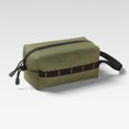 thumbnail image 1 of Caja de pañuelos para exteriores, multifuncional, impermeable, ajustable, bolsa de pañuelos portátil de gran capacidad con 12 agujeros para colgar, OD verde, 1 of 5