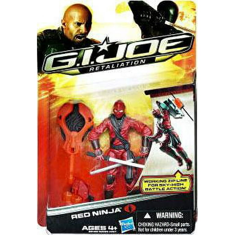 GI Joe Retaliation Red Ninja Action Figure - Walmart.com