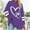 02 Purple, variant on Weiqiqre Plus Size Women Blouses Pullover Cute Heart Sweatshirts Long Sleeve Tops with Pockets