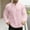 Pink, variant on VgaVtl Long Sleeve Mens Shirts Big and Tall Fall Winter Mens Clothes Shirts Leisure Layering Button Solid Color Pink Shirts,M
