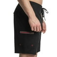 thumbnail image 2 of ZEROXPOSUR Men's Swim Trunk in Black Nova Cherry, L, 2 of 3