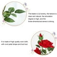 thumbnail image 3 of SPRING PARK Artificial Rose Flowers, Fake Plant, Realistic Artificial Flowers with Plastic Pot for Home Office Garden Decoration, 3 of 4