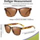 thumbnail image 3 of Gafas de sol polarizadas para mujeres y hombres, gafas de sol clásicas retro, protección Uv400, 3 of 5